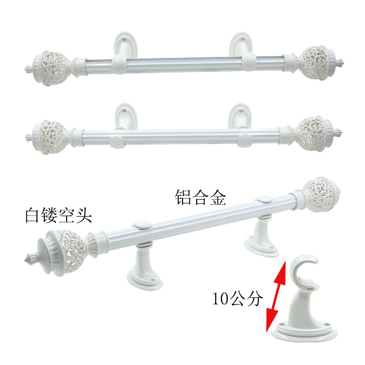 奢华白镂空装修罗马杆铝合金正挂侧挂服装店上墙衣架展示架壁挂在类目 商业/办公家具, 服装店家具, 服装展示架中 - 来自Buy2taobao.com提供专业的淘宝代购服务