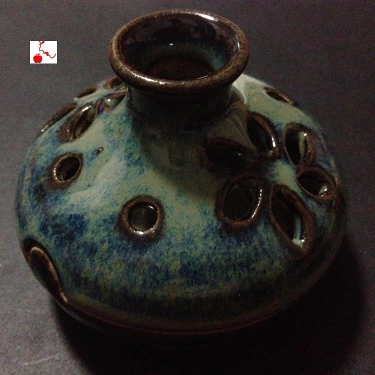 Temptation Taiwan Pottery clay Porcelain Glaze Blue Glaze Incense burner Incense Vaporizer Buddha manual Sandalwood Aloein the Tableware , Tea set , Tea/Censer category - from Buy2taobao.com to provide professional Taobao agent buy service