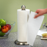 Umbra创意纸巾架欧式客厅餐厅厨房不锈钢置物架抽拉纸巾盒卷纸器