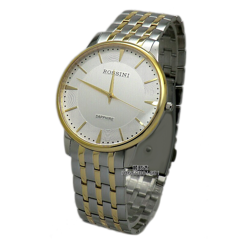 Rossini Rossini Watch 5491T01A ultrathin Quartz watch Men's watches Couple tables quality goods 5491in the Wristwatch , Watch category - from Buy2taobao.com to provide professional Taobao agent buy service