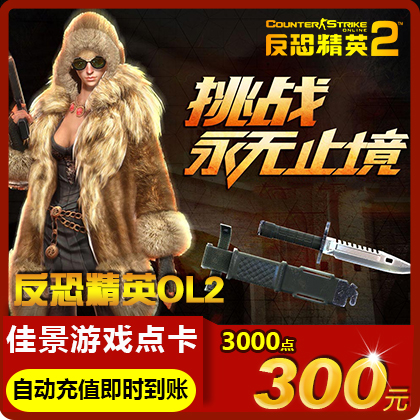世纪天成反恐精英2点卡300元3000点券CS2OL反恐精英OL2自动充值在类目 网络游戏点卡, F-反恐精英OL2点卡中 - 来自Buy2taobao.com提供专业的淘宝代购服务