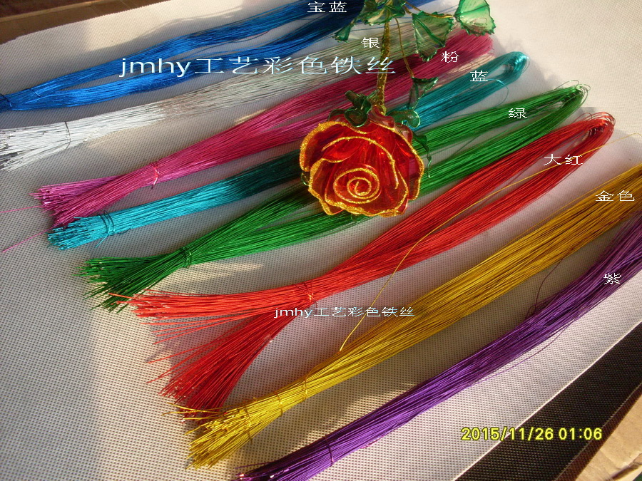 水晶花材料银色铁丝/新娘头饰铁丝锡纸铁丝(1把60根)在类目 鲜花速递/花卉仿真/绿植园艺, DIY仿真花材料, 制作材料(新), 铁丝中 - 来自Buy2taobao.com提供专业的淘宝代购服务