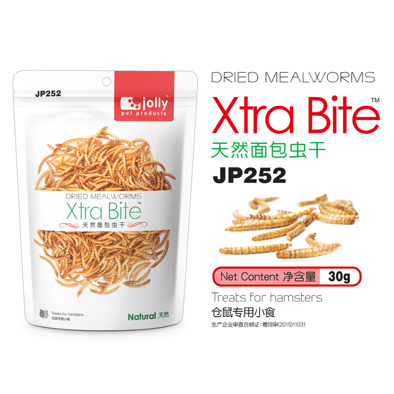 推荐 香港出品 JP252 Jolly面包虫干30g 仓鼠零食 补充蛋白质在类目 宠物/宠物食品及用品, 仓鼠类及其它小宠, 饲料/零食中 - 来自Buy2taobao.com提供专业的淘宝代购服务