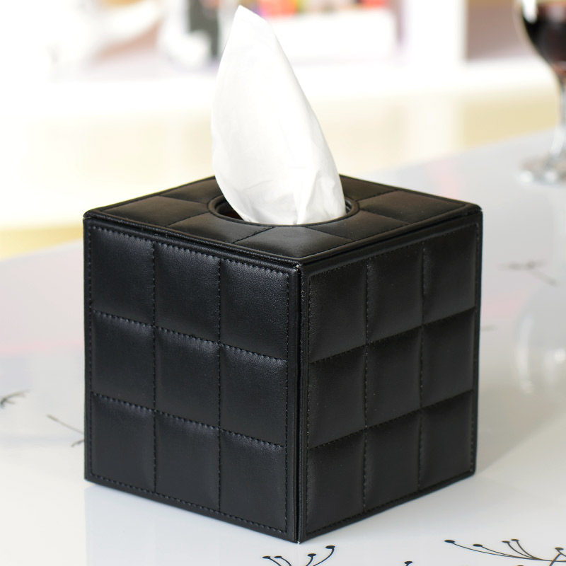 high-grade Square household Leatherwear Volume Tray Tissue box originality European-style living room Paper towel tube Reel spoolin the Storage consolidation , Home Storage appliances , Pouch , Towel sets category - from Buy2taobao.com to provide professional Taobao agent buy service