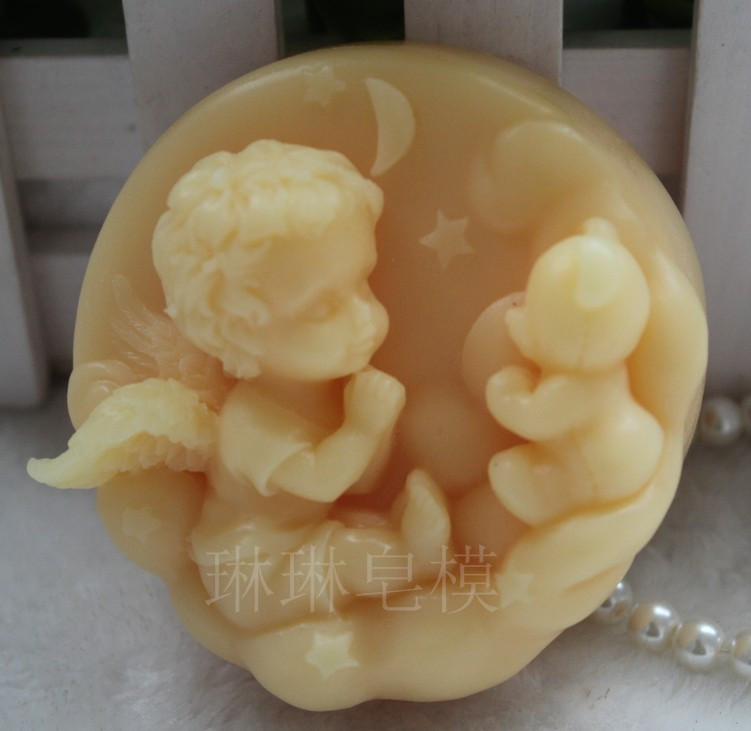 Food grade Silicone mold Soap Mold/Little Angels Die/Soap soap mold/Soap mold single hole zx013in the Kitchen/Cooking utensils , Barbecue/Bakeware , Baking DIY Appliance , Other baking utensils category - from Buy2taobao.com to provide professional Taobao agent buy service