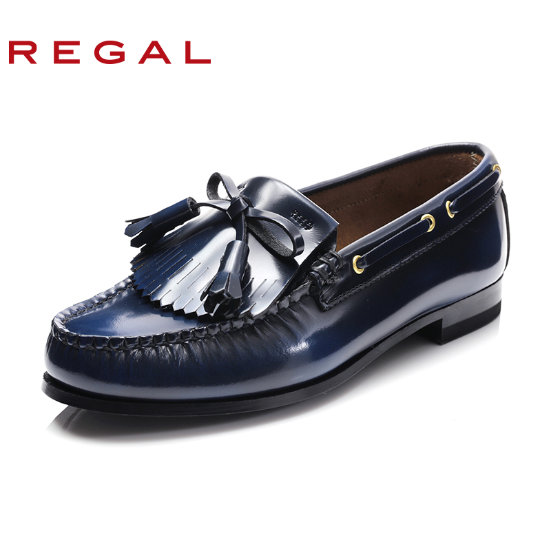 REGAL/丽格正装休闲头层牛皮流苏乐福单鞋女士皮鞋牛皮女鞋FH19|ruв категории Женская обувь, низкий чистка - от Buy2taobao.com для оказания профессиональной услуги покупки агента Taobao
