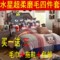 上下架计划:水星家纺全棉四件套简约田园风床上用品磨毛四件套 正品特价包邮