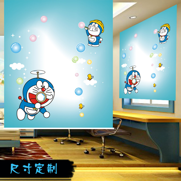 哆啦A梦 儿童卡通卷帘拉帘窗帘定制 书房儿童房卧室游乐园幼儿园|msdalam kategori rumah Fabrik, Langsir dan aksesori langsir, rolling - dari Buy2taobao.com untuk memberikan perkhidmatan ejen Taobao profesional membeli