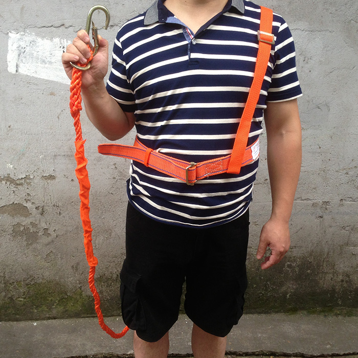 Single back Single hook Safety rope Safety belt Aerial Climbing High altitude Seat belt Labor protection exterior wall beltin the Outdoor/Mountaineer/Camping/Travel Goods , Special outdoor sports equipment , Climbing climbing , Seat belt category - from Buy2taobao.com to provide professional Taobao agent buy service