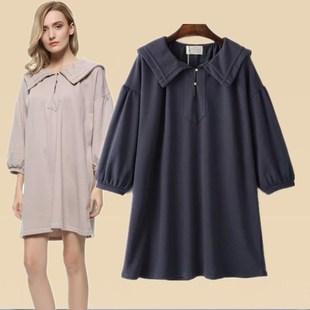 在线购买中长款大翻领宽松卫衣_佰盛丽誉网