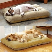 宠物垫子全可拆洗羊羔绒萨摩，狗垫子狗床金毛睡垫，保暖耐脏大狗棉垫