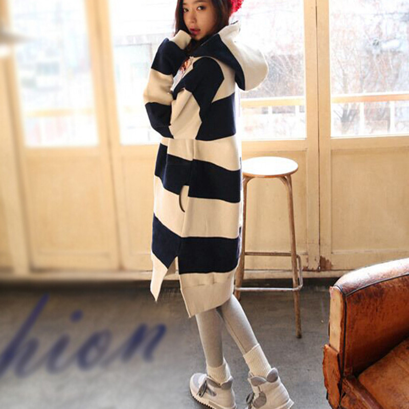 Chao Ma maternity dress Autumn and winter jacket Plush Sweater Dress Long sleeve Autumn and winter Korean Edition pregnant woman coat Sweaterin the Maternity/Maternal supplies/Nutrition , Maternity , Sweater/Fleece category - from Buy2taobao.com to provide professional Taobao agent buy service