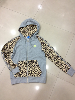 2014<em>春秋</em>新款adidas<em>运动</em>女生长袖卫衣三叶草