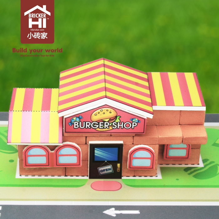 正品美國小磚家迷妳建築場景拼搭積木 兒童DIY手工益智玩具3-7歲在類目 玩具/童車/益智/積木/模型, 靜態模型, 建築/DIY小屋/其他拼裝模型中 - 來自Buy2taobao.com提供專業的淘寶代購服務