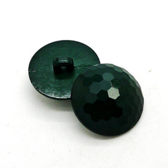 钮扣专卖墨绿色气质多切面大衣纽扣扣子25MM28MM15mm21MM