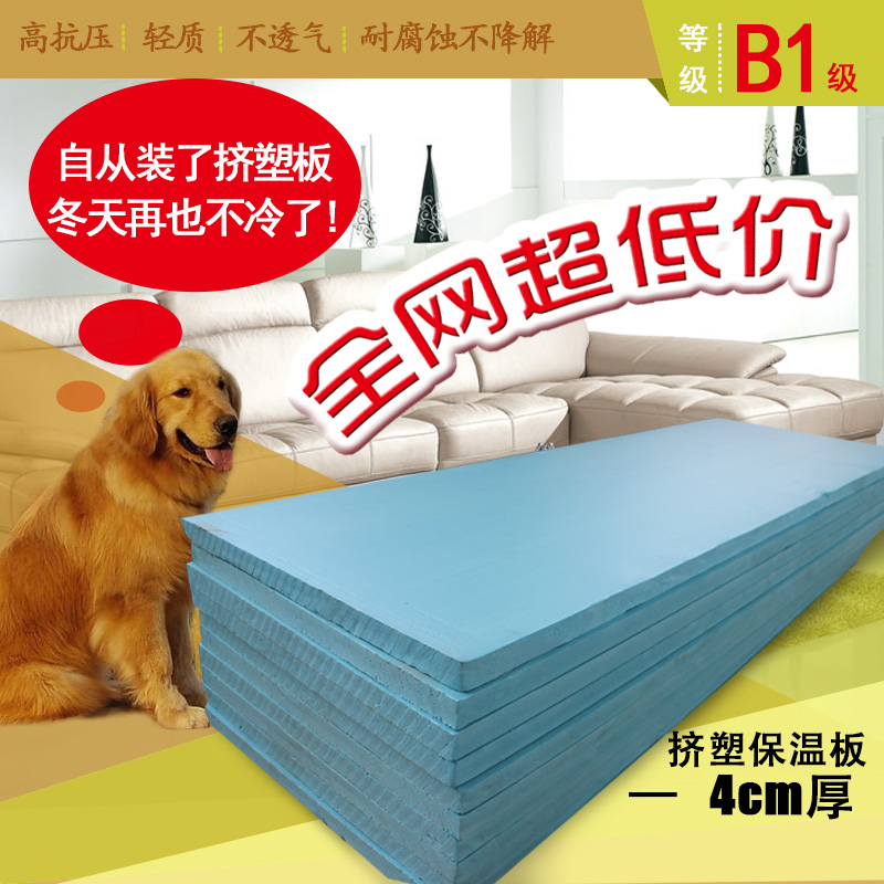 正品B1级阻燃~保温 隔热 隔音 地暖专用兰色xps挤塑板4cm在类目 基础建材, 隔热材料, 墙体外保温体系中 - 来自Buy2taobao.com提供专业的淘宝代购服务