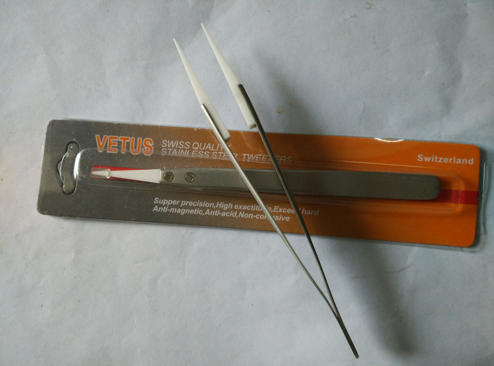 Exit Europe and America ceramics Tweezers High temperature resistance Corrosion Tip insulation Tweezers Electronic Cigarette Resistance wire DIY toolin the ZIPPO/Swiss Army Knife/Glasses , Smoking , Smoking cessation products category - from Buy2taobao.com to provide professional Taobao agent buy service
