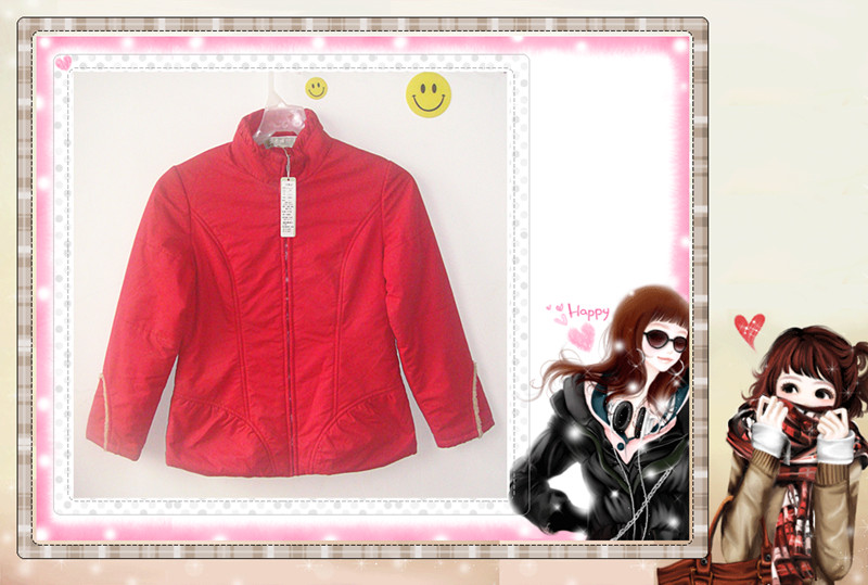 The new winter clothes coat cotton-padded clothes have cash less than that is registered in the accounts Korean Edition Self cultivation thickening Women's clothing tidein the Women's clothing/Boutique , Cotton/Padded  category - from Buy2taobao.com to provide professional Taobao agent buy service