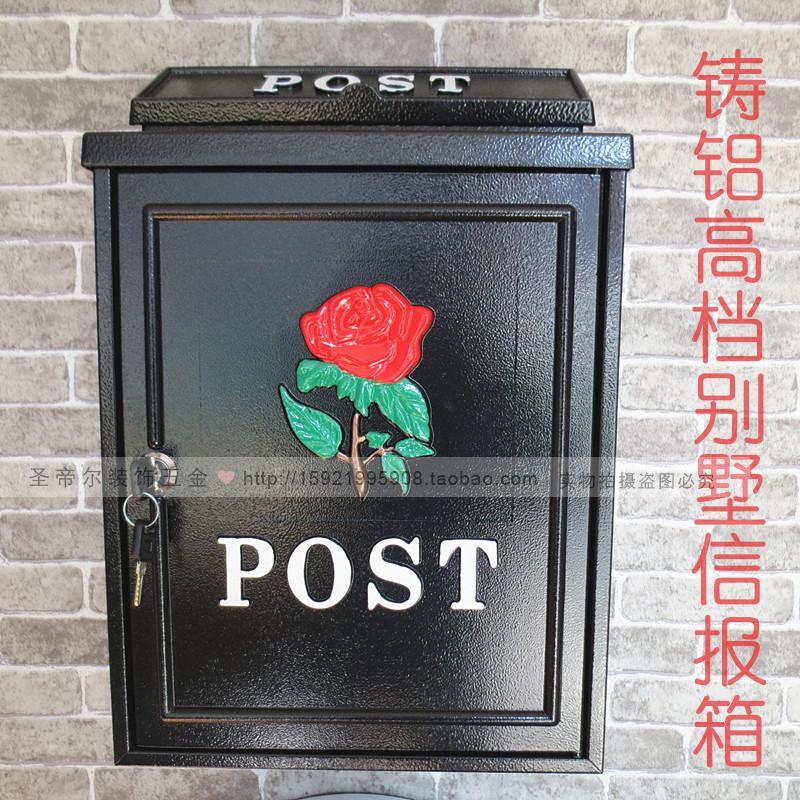 圣帝尔新款高档别墅信报箱邮箱 室外防雨防锈 超大内部空间红玫瑰|ruв категории коммерческий/офисная мебель, городской мебели, Служба общественного отдыха объектов, почтовый ящик - от Buy2taobao.com для оказания профессиональной услуги покупки агента Taobao