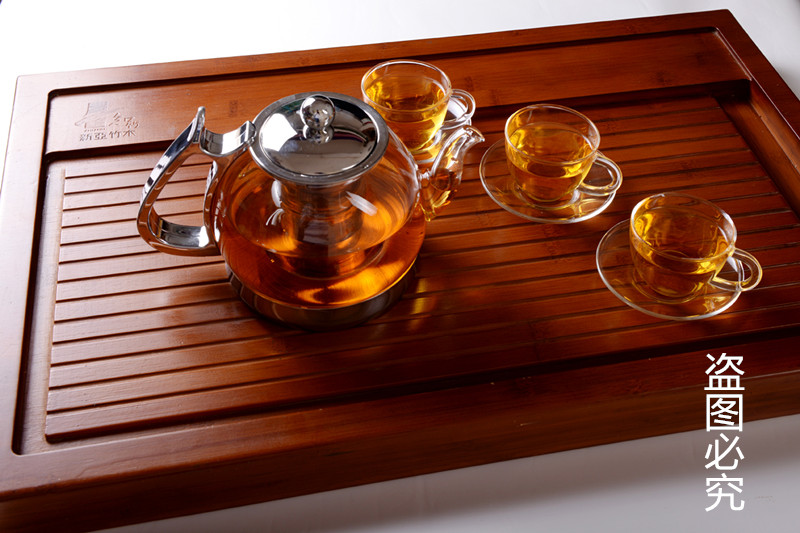经典手工玻璃茶具5件套耐热透明花茶壶套装1000ml|ruв категории посуда, чайный сервиз, набор чайный сервиз - от Buy2taobao.com для оказания профессиональной услуги покупки агента Taobao