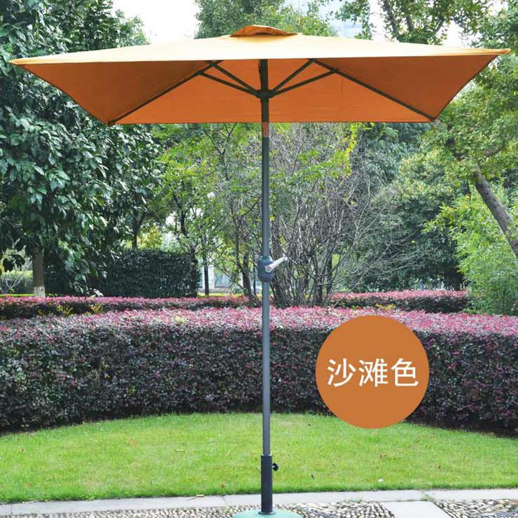 欧式2米正方形阳台伞 摇头手摇家庭院伞 转向沙滩伞 花园酒店伞在类目 住宅家具, 户外/庭院家具, 伞具, 遮阳伞中 - 来自Buy2taobao.com提供专业的淘宝代购服务