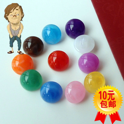 DIY扣子批发 彩色半透明扣子 儿童纽扣 糖果色衬衣扣开衫扣毛衣扣