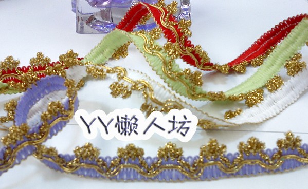 金银红蓝绿色波浪皇冠型花边 工艺品 裙边服装辅料花边织带在类目 居家布艺, 缝纫DIY材料、工具及成品, 缝纫DIY配件/辅料/配饰, 花边中 - 来自Buy2taobao.com提供专业的淘宝代购服务