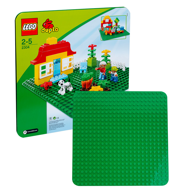 乐高得宝系列2304拼砌板LEGO Duplo玩具早教婴童适用大颗粒积木玩