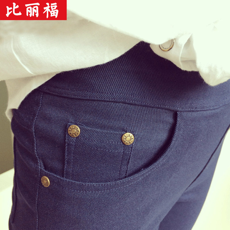 黑色打底裤外穿加绒加厚大码秋冬款裤子高腰小脚裤女士铅笔裤长裤