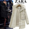 上下架计划:Zara2014欧美冬季新款女棉衣棉袄服羽绒服中长款加绒加厚保暖外套