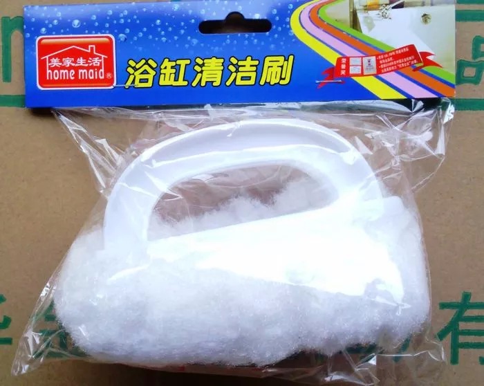 上海美家生活 浴缸清潔刷洗漱臉池手台馬桶陶瓷表面清潔刷9775在類目 家庭/個人清潔工具, 家務/地板清潔用具, 刷子, 其它中 - 來自Buy2taobao.com提供專業的淘寶代購服務