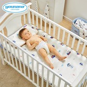 婴儿凉席冰丝席新生儿凉席宝宝，凉席幼儿园儿童床上凉席套装可水洗