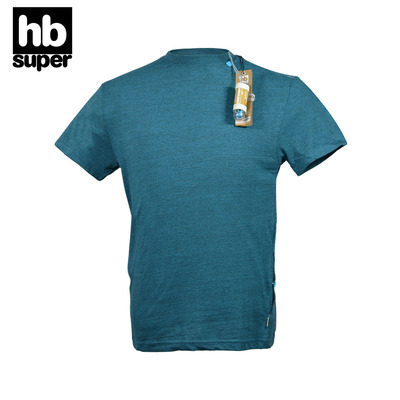 标题优化:hbsuper短袖夏季青少年男T恤圆领欧美风格潮男简约带音乐耳机耳麦