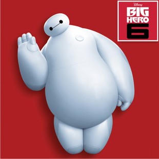 超能陆战队机器人大白毛绒玩具big hero 6白胖子baymax玩偶大公仔