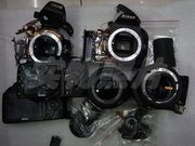 真品拆机尼康D3100单反相机配件(二台打包)