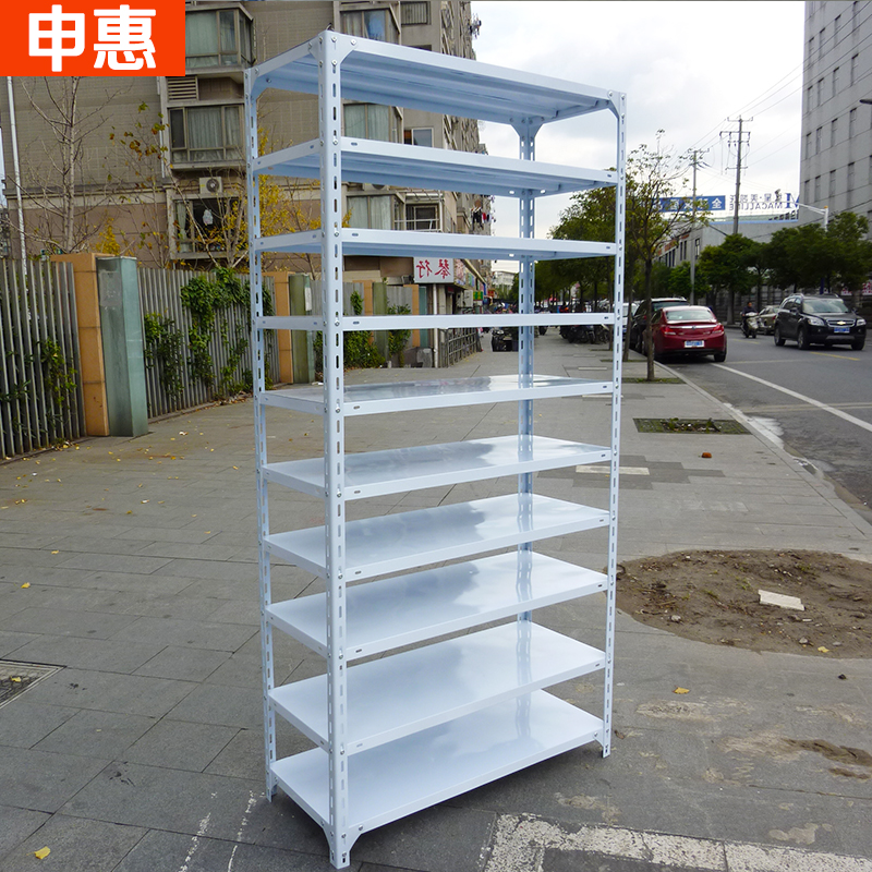 輕型倉儲貨架多功能角鋼倉庫房家用加厚儲物置物鐵架子廠家直銷在類目 商業/辦公傢俱, 貨架/展櫃, 倉儲貨架中 - 來自Buy2taobao.com提供專業的淘寶代購服務