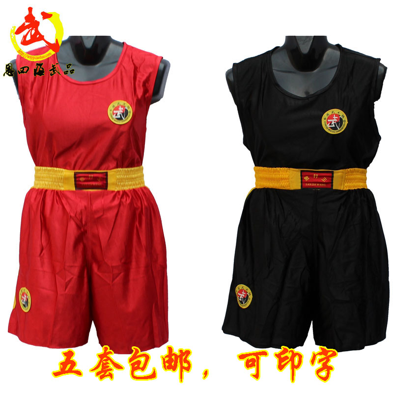 五套包郵散打服 散打服套裝拳擊服短褲服裝衣服泰拳武術表演男女在類目 運動/瑜伽/健身/球迷用品, 跆拳道/武術/搏擊, 拳擊/散打/泰拳, 拳擊服中 - 來自Buy2taobao.com提供專業的淘寶代購服務