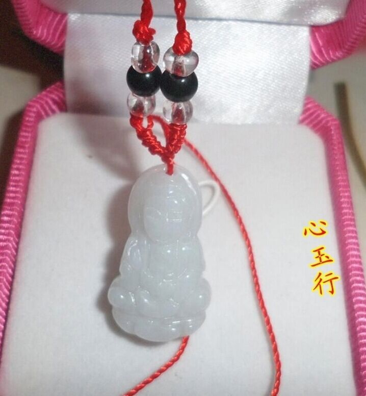 Natural jade Myanmar Emerald Guanyin Pendant children Child baby Jade Pendant Special Offer quality goodsin the Jewelry/Diamond/Jade/Gold , Jade (New) , Choker category - from Buy2taobao.com to provide professional Taobao agent buy service