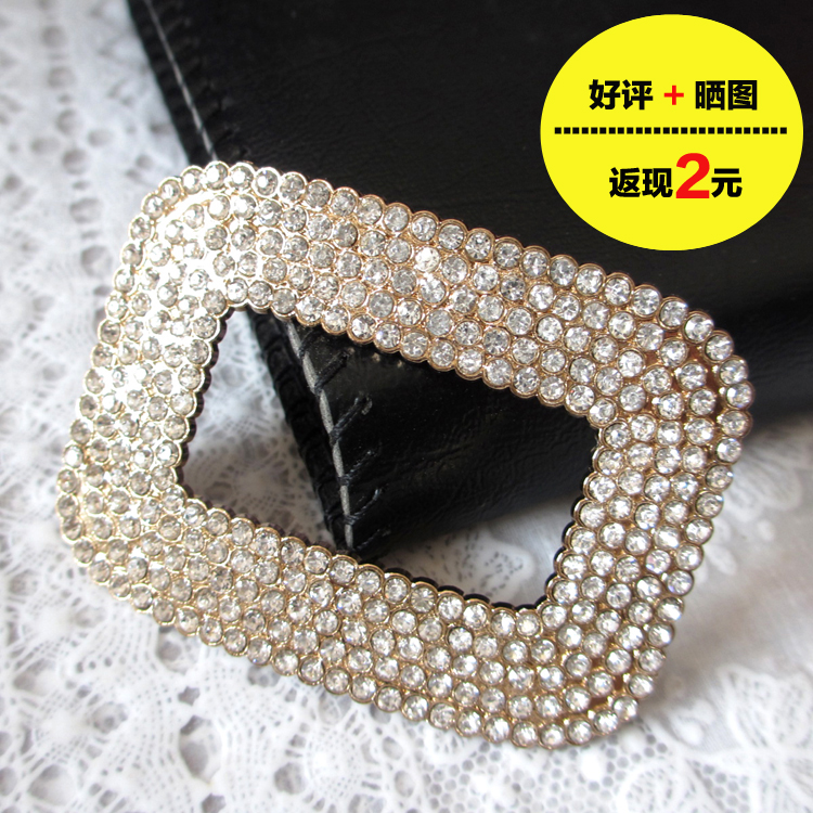 Square buckle Metal Buckles Decorative shoes Jewelry Real leather shoes Single shoes Embroidered shoes parts Jewelry Shoe Repair partsin the Accessories/Leather belt/Hat/Muffler , Shoes and bags/Belt Accessories , Shoe Accessories , Buckles category - from Buy2taobao.com to provide professional Taobao agent buy service