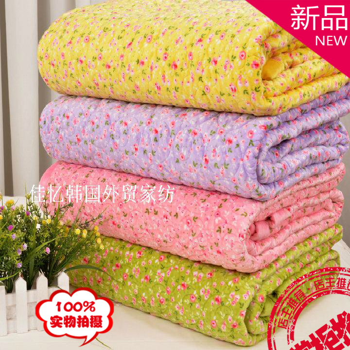 韩国正品短毛绒毯印花水洗纯棉斜纹保暖绒毯床单绒垫床上用品特价在类目 床上用品, 休闲毯/毛毯/绒毯中 - 来自Buy2taobao.com提供专业的淘宝代购服务