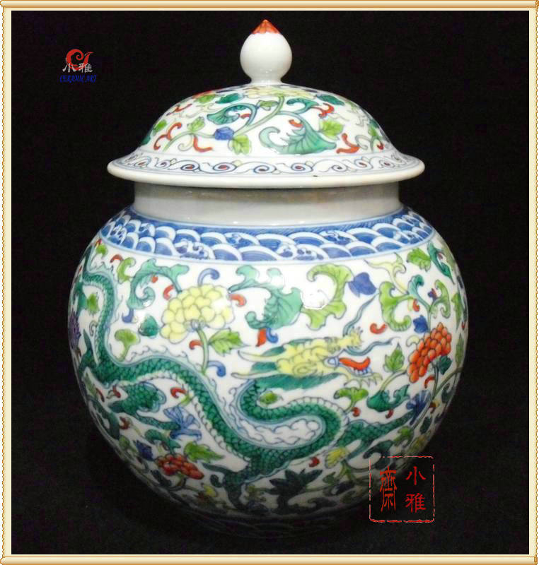 家居客厅饰品景德镇陶瓷器乾隆遗风摆件花瓶手绘斗彩龙凤纹罐|msdalam kategori Aksesori rumah, pasu/bunga/bunga tiruan/perhiasan imitasi, bunga/pasu, pasu - dari Buy2taobao.com untuk memberikan perkhidmatan ejen Taobao profesional membeli