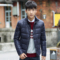 上下架计划:2014冬装新款男士轻薄羽绒服  男装潮韩修身立领休闲棉衣保暖外套