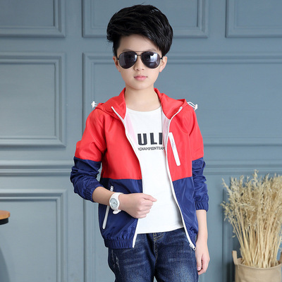 4春季男孩春装外套潮5薄款6帅气7夹克8小学生