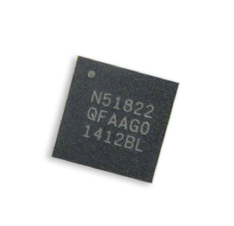 Nordic低功耗蓝牙芯片nRF51822-QFAA-R第三
