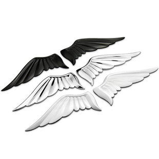 天使之翼翅膀车贴 金属个性翅膀车标 个性车标天使 车尾标 车身贴
