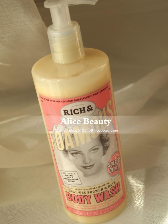英国新到新品Soap&Glory foamous 丰富泡沫/泡澡沐浴两用沐浴露乳在类目 洗护清洁剂/卫生巾/纸/香薰, 洗发沐浴/个人清洁, 身体清洁, 沐浴露中 - 来自Buy2taobao.com提供专业的淘宝代购服务