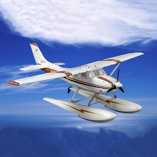 六通2.4G电动遥控塞斯纳182水上飞机模型水陆仿真机1.5米EPO耐摔