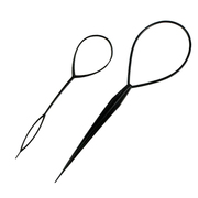 韩式简约小号拉发针穿发棒成人，拉发器盘，发器编发美发工具造型器