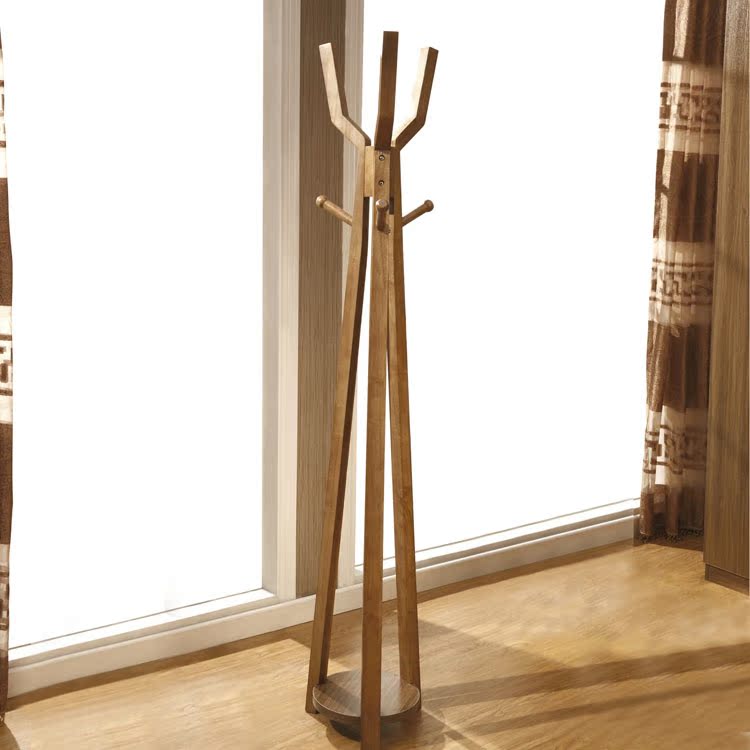 Grenada New Chinese style modern Simplicity solid wood Coat rack Floor type Clothes hanger bedroom originality clothes Shelf a living roomin the Residential furniture , Shelf , Coat Rack category - from Buy2taobao.com to provide professional Taobao agent buy service