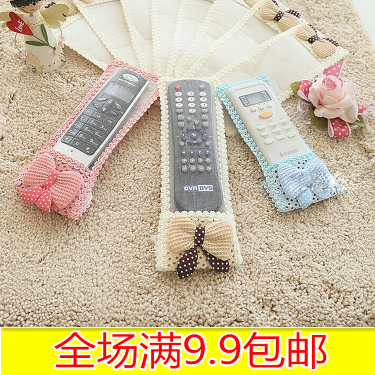 3 9.9 bow Remote control units remote control smart cover television air conditioner Boutique Lace Remote setsin the Home Fabric , Dust protection cover , Remote control units category - from Buy2taobao.com to provide professional Taobao agent buy service